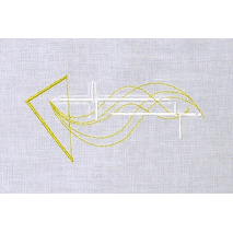 Křestní rouška č18 detail