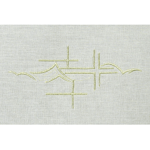 Křestní rouška č20 detail