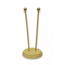 Stolní stojánek dřevěný s cibulkou dvojitý