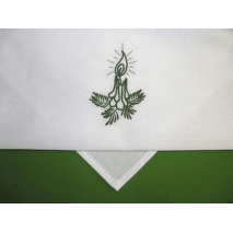 Vánoční přehoz přes ubrus