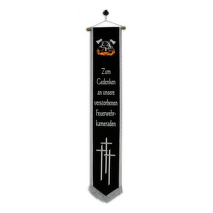 Smuteční stuha - hasičská