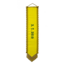 Vyšívaná stuha - s datem 3. 7. 2010