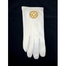 Rukavice pro svobodné zednáře - kůže