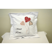 Vyšívaný polštářek Sweet Holme