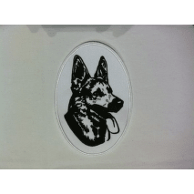 Německý ovčák nášivka