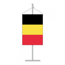 Stolní vlaječka Belgie S