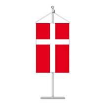 Stolní vlaječka Dánsko S