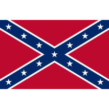 Jižanská vlajka tištěná