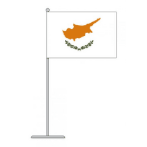 Stolní vlaječka Kypr V