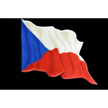 Státní vlajka ČR nášivka stínovaná