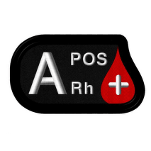 Nášivka - krevní skupiny_A pos