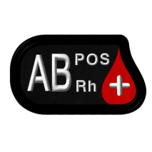 Nášivka - krevní skupiny_AB pos
