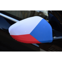Návleky na zpětná zrcátka - vlajka ČR (1)