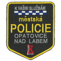 Nášivka - Městská policie Opatovice n. Labem k Vašim službám