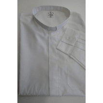 košile kněžská bílá dlouhý rukáv