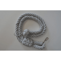 Ozdobná šňůra stříbrná (4)