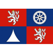 Liberecký kraj tištěná vlajka