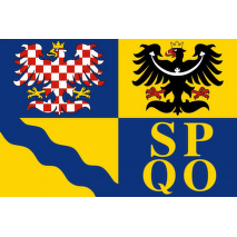 Olomoucký kraj tištěná vlajka