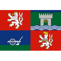 Ústecký kraj tištěná vlajka