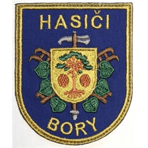 Hasičská nášivka Bory