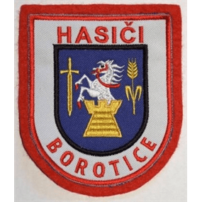Hasičská nášivka Borotice