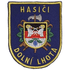 Hasičská nášivka Dolní Lhota