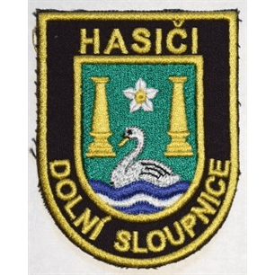 Hasičská nášivka Dolní Sloupnice