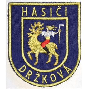 Hasičská nášivka Držková