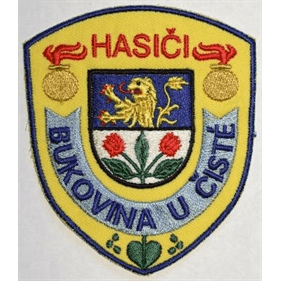 Hasičská nášivka Bukovina u Čisté