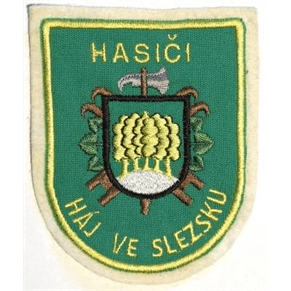 Hasičská nášivka Háj ve Slezsku