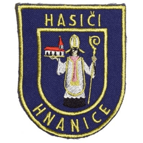 Hasičská nášivka Hnanice