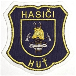 Hasičská nášivka Huť
