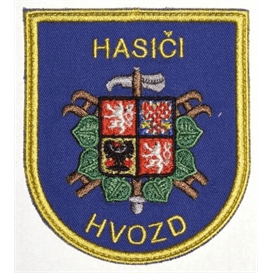 Hasičská nášivka Hvozd