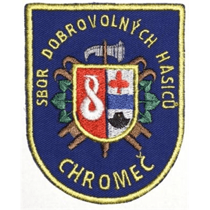 Hasičská nášivka Chromeč