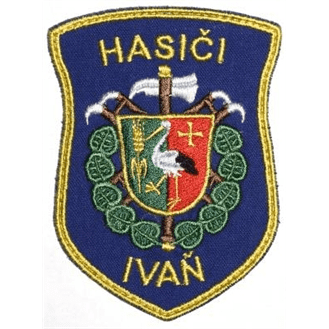 Hasičská nášivka Ivaň