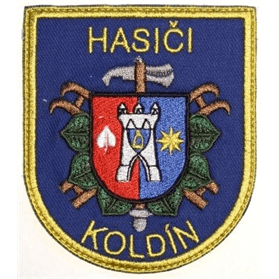 Hasičská nášivka Koldín