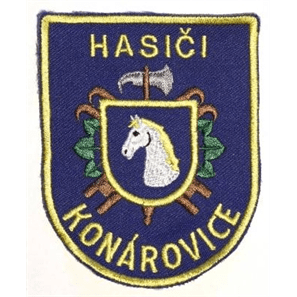 Hasičská nášivka Konárovice