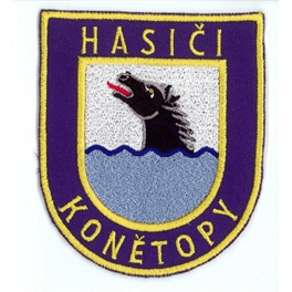 Hasičská nášivka Konětopy