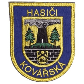 Hasičská nášivka Kovářská