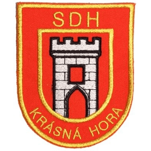 Hasičská nášivka Krásná Hora