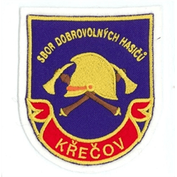 Hasičská nášivka Křečov