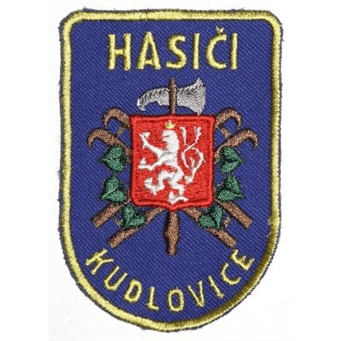 Hasičská nášivka Kudlovice