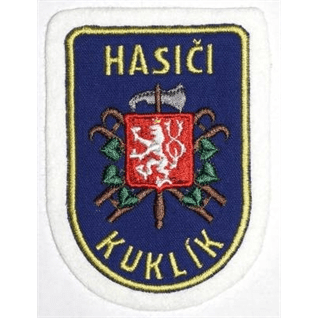 Hasičská nášivka Kuklík