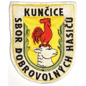 Hasičská nášivka Kunčice
