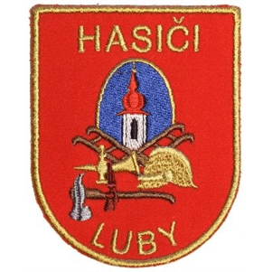 Hasičská nášivka Luby