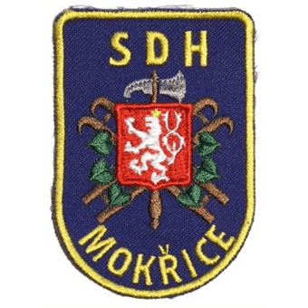 Hasičská nášivka Mokřice
