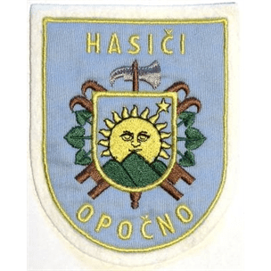 Hasičská nášivka Opočno