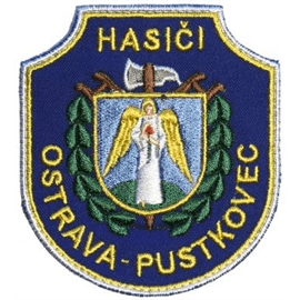 Hasičská nášivka Ostrava-Pustkovec