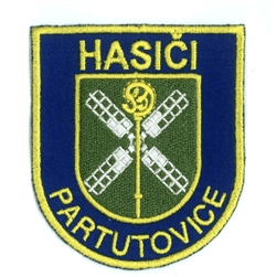 Hasičská nášivka Partutovice