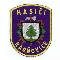 Hasičská nášivka Radňovice